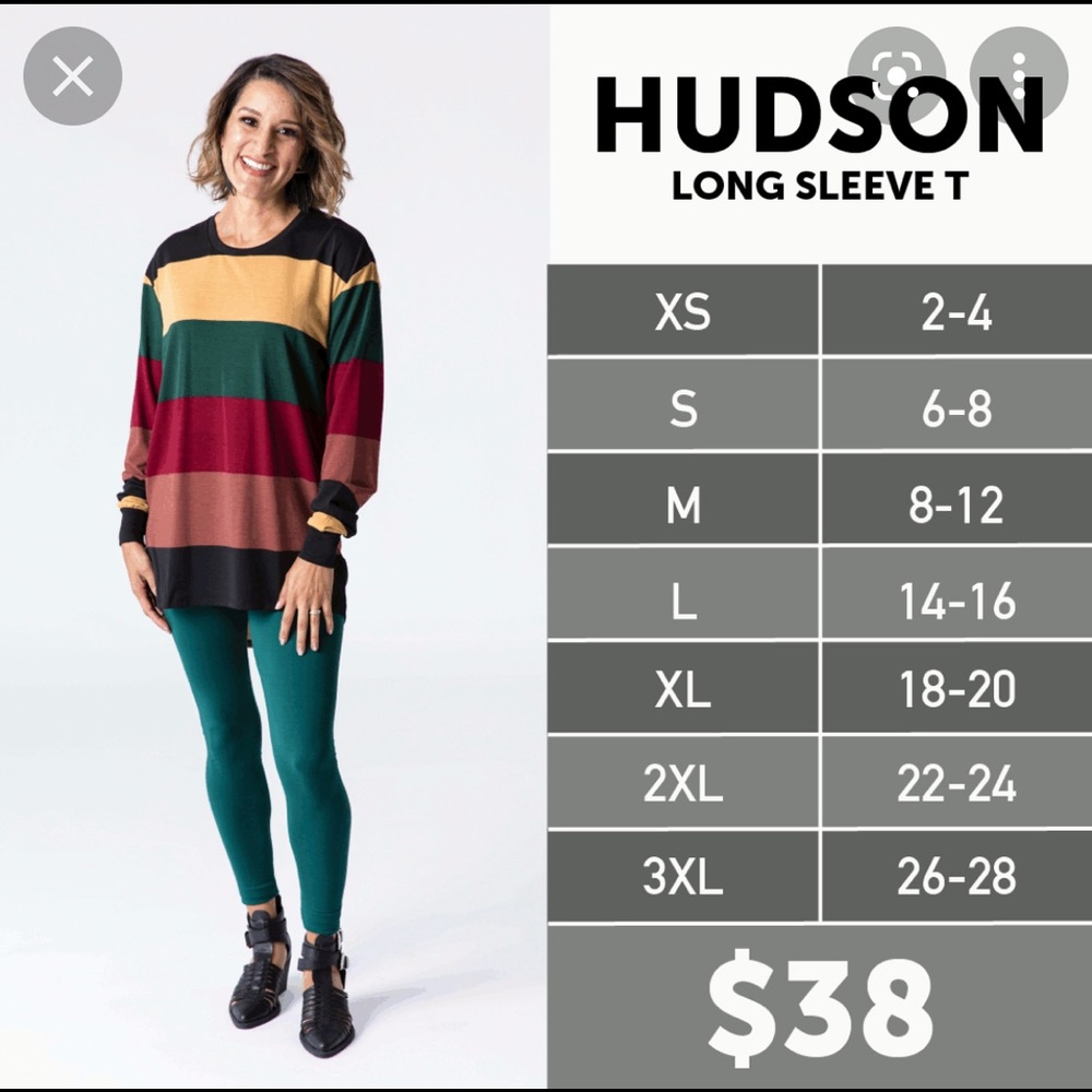 Lularoe Hudson, xs - Picture 2 of 2